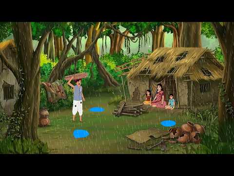 गरीब की बारिश और सोने की गुफा | Garib Ki Barish Aur Sone Ki Gufa | Moral Story In Hindi | Kahani