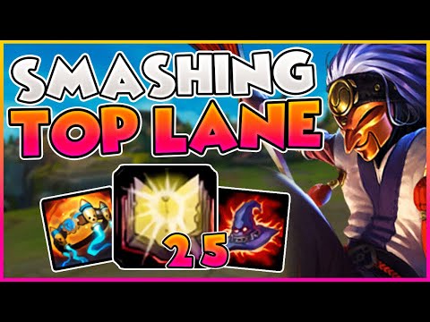 SMASHING TOP LANE WITH AP SHACO!
