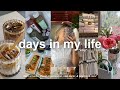 VLOG ️ Simple Days In My Life New Home Decor Organizing Closet New Book Recs
