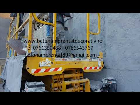 Beton Amprentat Coșarii -Timiș Tel.0761350488 -0766543767