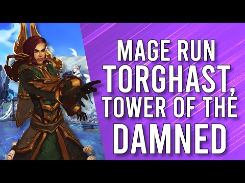 Fire "Arcane" Mage Run In The Tower Of Torghast! - WoW: Shadowlands Alpha