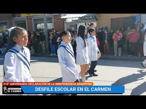 DESFILE POR EL DIA DE LA INDEPENDENCIA ARGENTINA  2026  #ElCarmen #Jujuy 