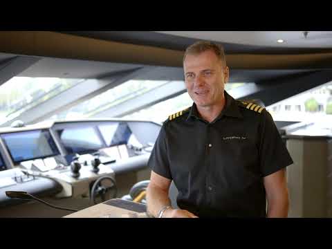 Rossinavi's amazing 63m Superyacht Utopia IV with Captain Antonio Gerini - Fort Lauderdale Boat Show