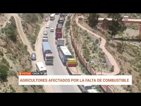 FALTA DE COMBUSTIBLE AFECTA A COMUNARIOS EN POTOSÍ