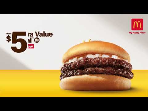 The All-New McPepper Extra Value Meal™ from $5!