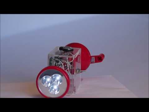 Metal-Organic Framework (MOF) Supercapacitor Flashlight Demo