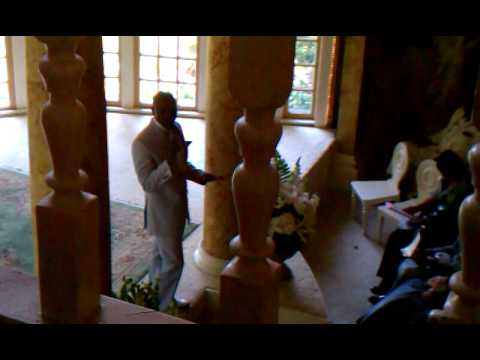 Chauncy Black from blackstreet @ a wedding