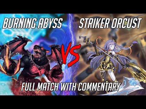 Yu-Gi-Oh! Block Dragon Burning Abyss Vs Striker Orcust - Locals Feature Match (December 2019)