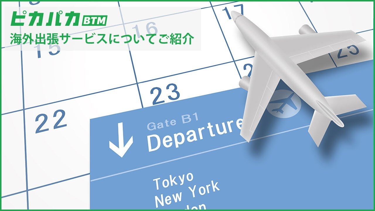 海外出張サービス紹介動画