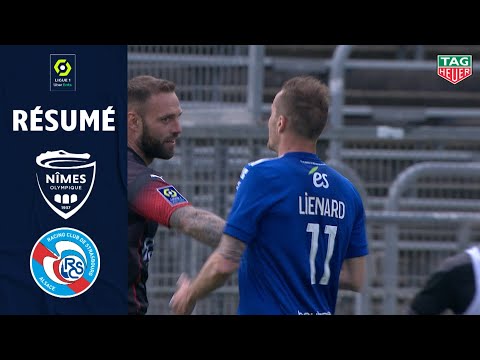 NÎMES OLYMPIQUE - RC STRASBOURG ALSACE (1 - 1) - Résumé - (NO - RCSA) / 2020-2021