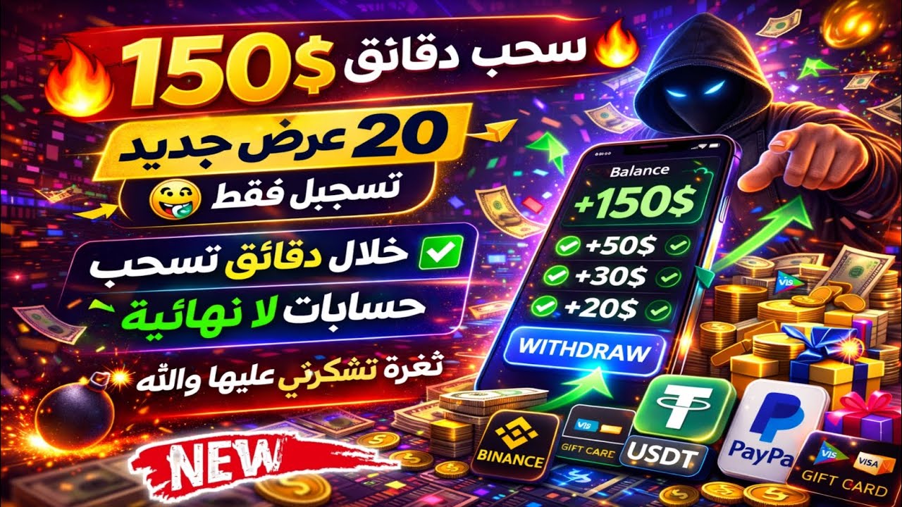 ثغرة التسجيل القاضية من 0 لسحب امامك مع الاثبات لاتضيع الفرصة ربح بطاقات جوجل