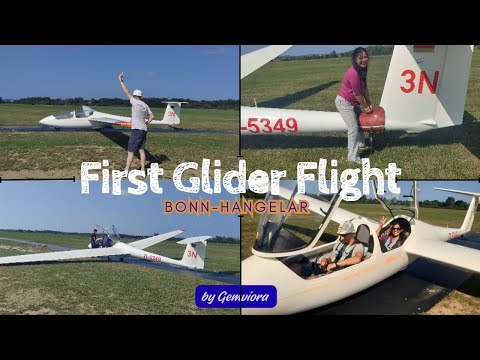 My First Glider Flight in Bonn-Hangelar | ASK 21 D-5349