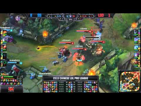 LGD vs SS, Game 2   LPL Spring 2015 Playoffs   Semifinals   LGD Gaming vs Snake Esports VOD