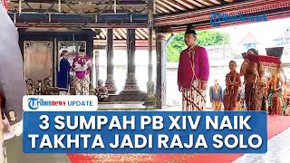 Isi Pidato Perdana PB XIV Hamungkunagoro di Depan Publik seusai Pengukuhan, Sampaikan 3 Poin & Ikrar