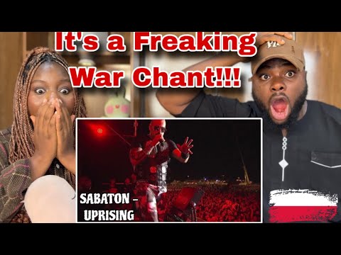 Reaction to SABATON - Uprising (OFFICIAL LIVE)