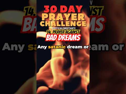 Prayer Against Bad Dreams | Official Christian TV