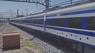 【りょうもうカルピスEXPRESS】東武200系 205F 南栗橋出場試運転 杉戸高野台駅到着