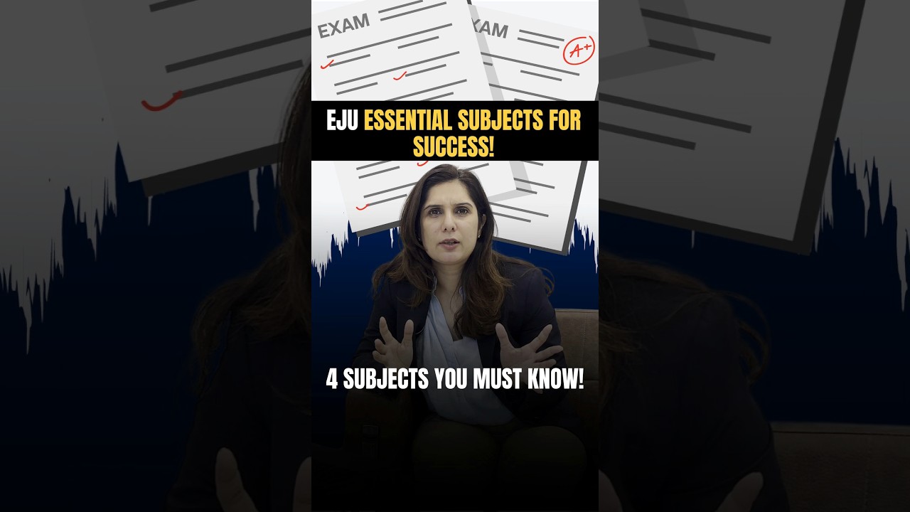 EJU exam: Subjects You Should Focus On | #ejuexam #ejusubjects