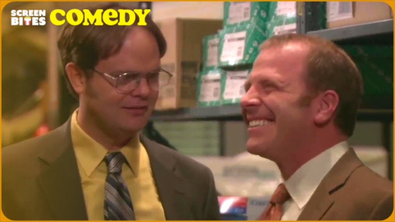 The Office S6 Hilarious Bloopers | Screen Bites - Comedy