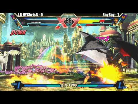 UMVC3 Winners Final LB NYChrisG vs RayRay - Big Two #2 Tournament