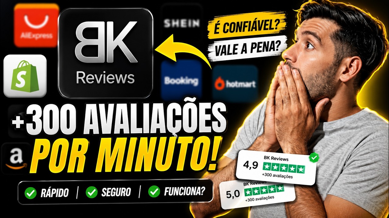 Como Colocar +300 Avaliações na sua Loja em 60 Segundos! (BK Reviews 2.0) 🔥