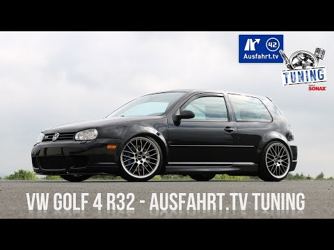 VW Golf 4 R32 Tuning inkl. Car Porn & Sound Check - Ausfahrt.TV Tuning