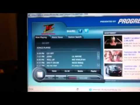 z93 Jamz Playing BiGG T "Go Off Remix"