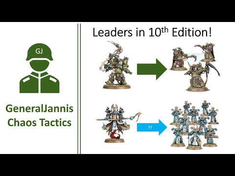 Leaders in 10th edition ideas for DG and TS  - GeneralJannis - WH40k 10th Edition