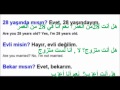Turkish lesson for Arabian and English-1