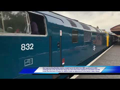 The Severn valley railway magnificent 7 autumn diesel gala September 28th 2023