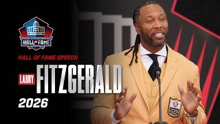 Download lagu Larry Fitzgerald's FULL Hall of Fame Speech | 2026 Pro Football Hall of Fame mp3