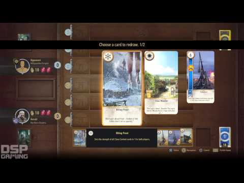 The Witcher 3 (PS4) playthrough pt85 - Trying Gwent For the 1st Time (Epic Fail)