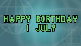 1 July Special New Birthday Status Video, happy birthday wishes, birthday msg quotes जन्मदिन