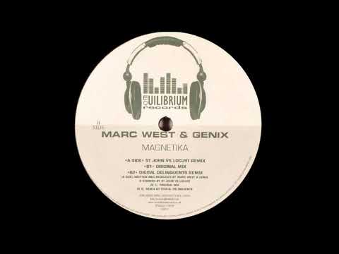 Marc West & Genix - Magnetika (St. John vs. Locust Remix) [Equilibrium Records 2004]