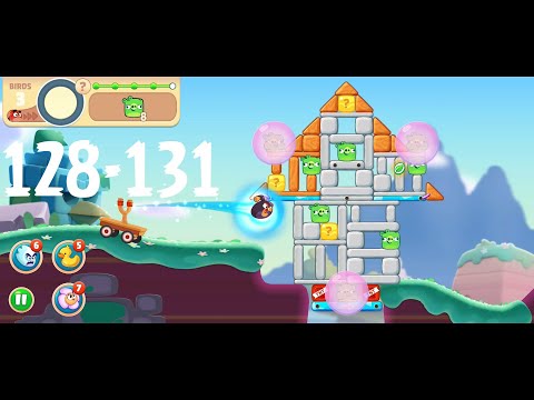 Angry Birds: Journey - Level 128-131
