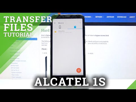 How to Transfer Files on ALCATEL 1S – Move Files