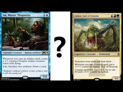 1v1 EDH   Who will Win?   💥💥💥🗡️ Sai, Master Thopterist VS Animar, Soul of Elements  💥💥💥💥💥