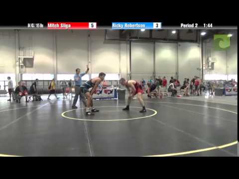 Men 84 KG / 185 lbs - Mitch Sliga vs. Ricky Robertson
