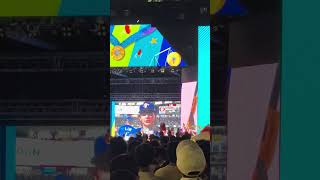 【恭喜台灣冠軍】台湾優勝おめでとう #premier12 #プレミア12 台灣VS日本 冠軍賽@新北市政府 新北耶誕城 20241124  #中華隊 #teamtaiwan #台湾チア #陳傑憲