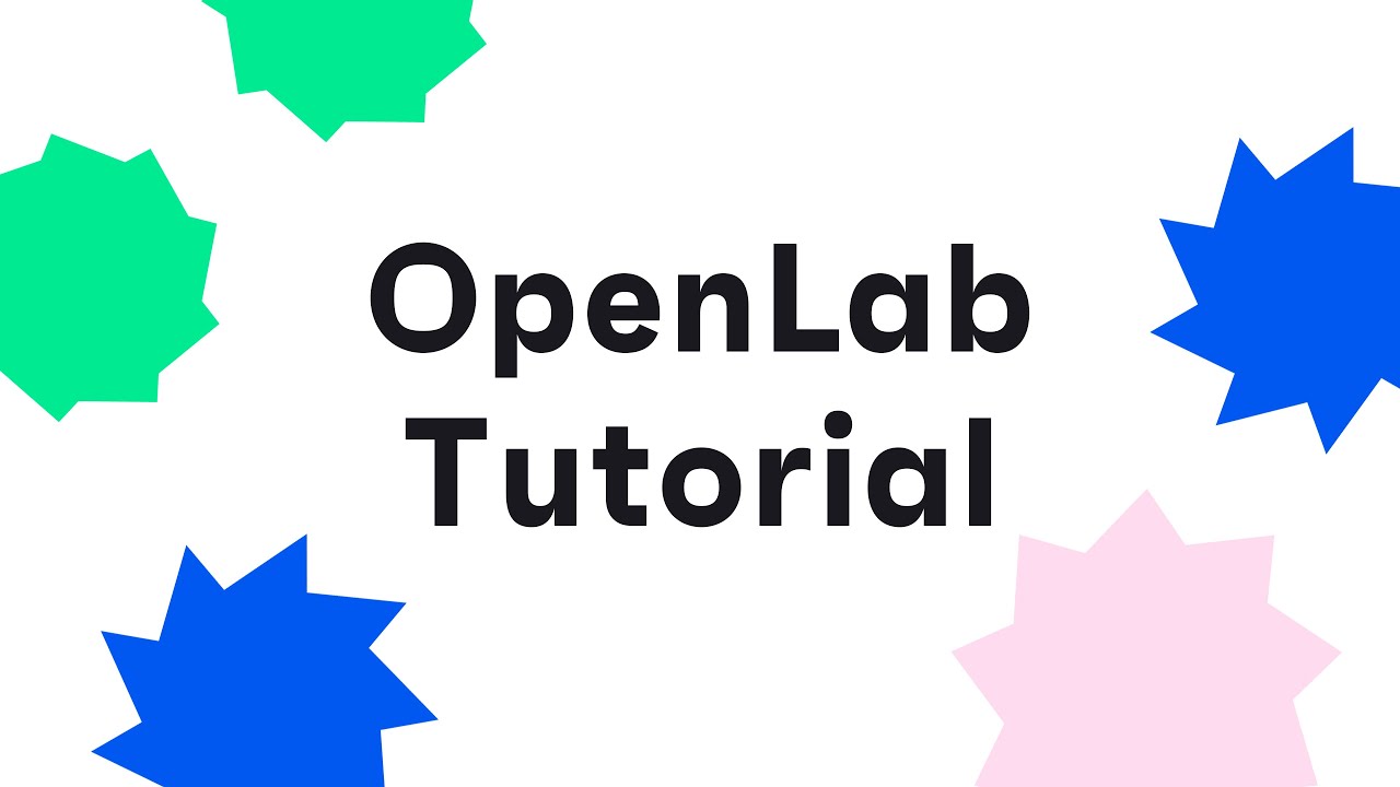 OpenLab Tutorial: A Quick Walkthrough