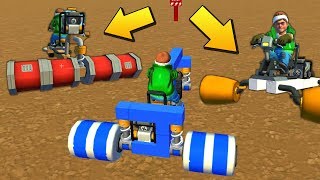 ✅ Пустынные ГОНКИ на САМОДЕЛЬНЫХ ТАЧКАХ 🚘 СКРАП МЕХАНИК 🔨 Scrap Mechanic 💾