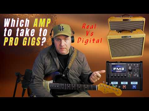 How to Decide which AMP to Bring to PRO Gigs? Real Amps & Digital Rigs!