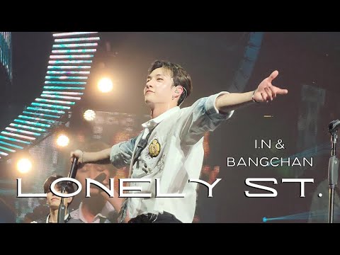 Stray Kids "Lonely St." I.N and Bang Chan Focus || Maniac Tour in Anaheim 220719
