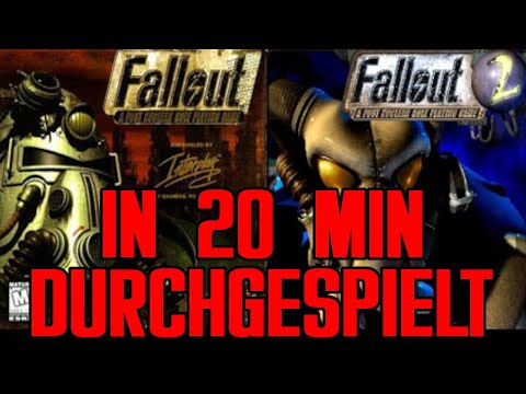 Fallout 1 & 2 in 20 Minuten durchspielen!