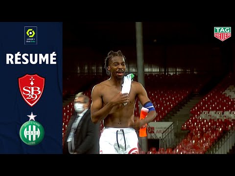 STADE BRESTOIS 29 - AS SAINT-ÉTIENNE (4 - 1) - Résumé - (SB29 - ASSE) / 2020-2021