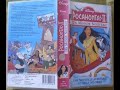 Walt Disney Pocahontas 2 Un Monde Nouveau 1998 Bande Annonce VHS Pub 1999