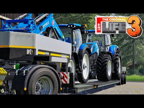 LS19 Life 3 #055 - TRAKTOREN Lieferung, Wir orientieren uns neu! -   M4cM4nus Farming Simulator