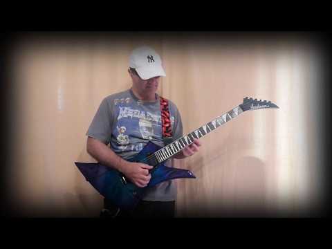 Ivan  Ovlac -Tornado of souls guitar solo (Megadeth cover)