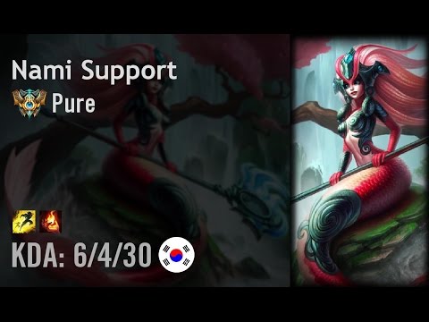 Nami Support vs Alistar - Pure - KR Challenger Path 6.3