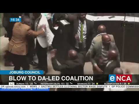 Joburg Council Blow to DA led coalition